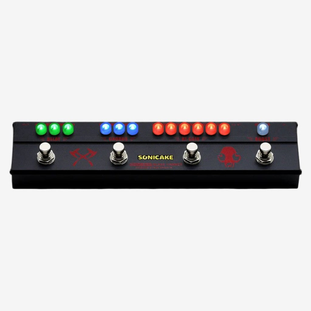 楽器 SONICAKE Black Hammer QCE-30 Sonicake Black Hammer Multi Effects Pedal for Heavy Metal.