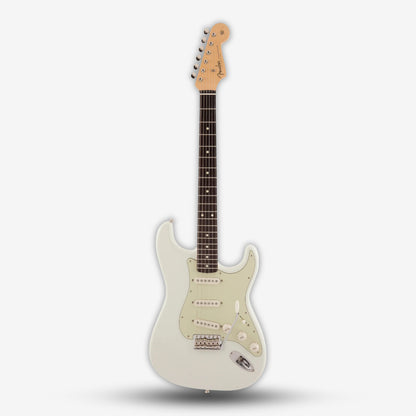 Fender Japan Traditional II 60s Stratocaster Electric Guitar, SSS Pick Up , Rosewood FB - Olympic White