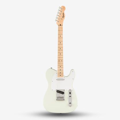 Squier FSR Sonic Telecaster Electric Guitar w/White Pickguard, Maple FB - Arctic White