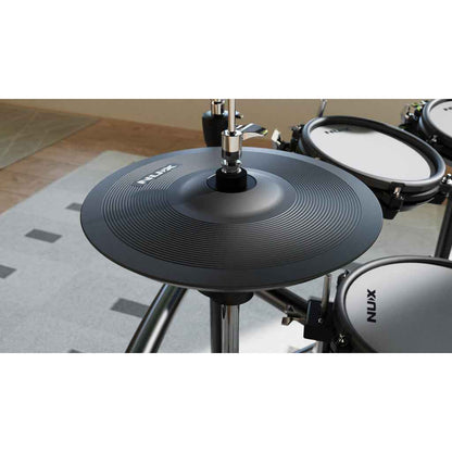Nux DM-310H Full Set Digital Electronic Drum with Bluetooth, Dual Mesh Head and Hi-hat Stand (DM310H)