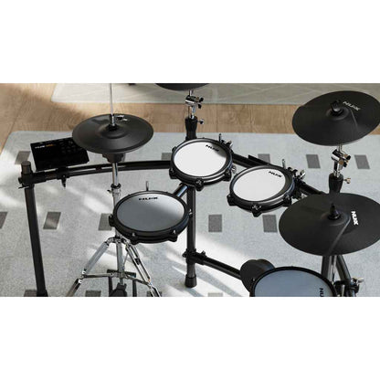 Nux DM-310H Full Set Digital Electronic Drum with Bluetooth, Dual Mesh Head and Hi-hat Stand (DM310H)