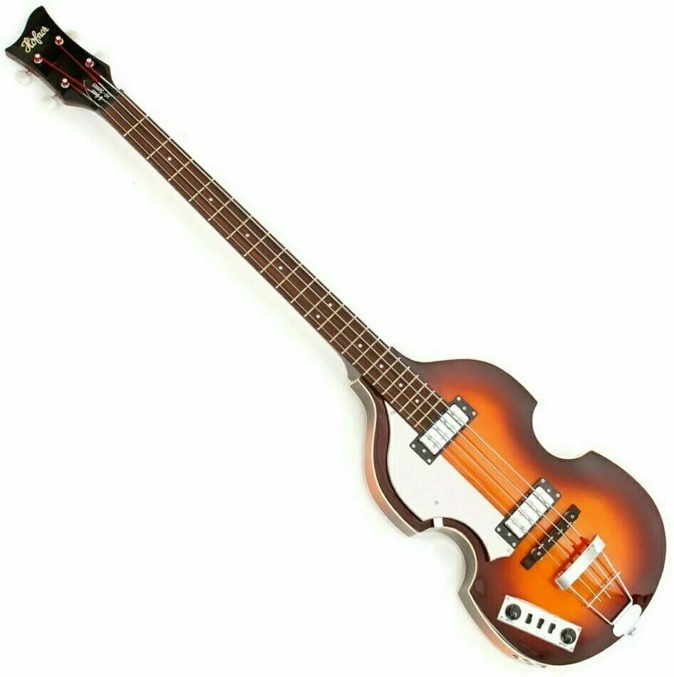 Höfner HI-BB-SE-L-SB Violin Bass Ignition SE (Sunburst) - Left