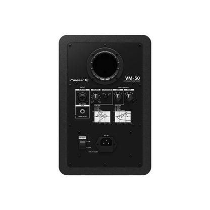 Pioneer DJ VM-50 2-Way Active Studio Monitor, Black - Pair